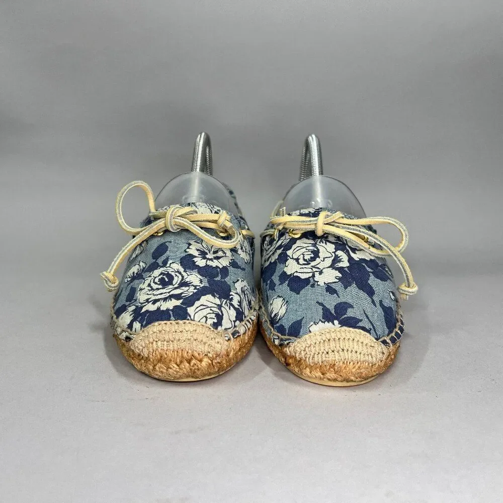 Sperry‎ Women's Size 8 Floral Print Espadrille Slip On Shoes